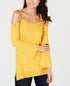 Thalia Sodi Embellished Cold Shoulder Sweater